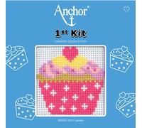 Anchor – Kit de point de croix Cupcake – Laine tapisserie – 1er kit