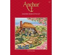 Anchor Kit Point de Croix compté - Cottage Kits - Rose Cottage