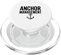Anchor Management Humour Nautique pour Les Amateurs de Marins PopSockets PopGrip pour MagSafe