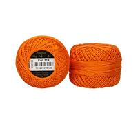 Anchor Perle, Épaisseur: 8, Emballage: 10G, Longueur du Canon: 82M Orange Fils À Broder