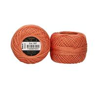 Anchor Perle, Épaisseur: 8, Emballage: 10G, Longueur Du Canon: 82M terracotta Fils À Broder