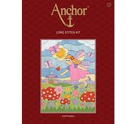 Anchor Premier kit de Broderie au Point Long Motif fées Multicolore