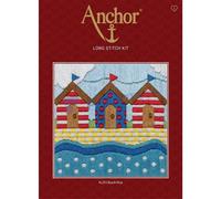 Anchor Tapisserie Wool – Kit de broderie à point lancé – Beach Huts