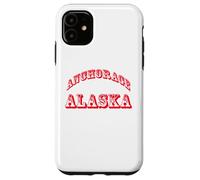 Anchorage, Souvenir de l'Alaska USA Coque pour iPhone 11