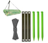 Anchoring Tree Stake, Kits d'arbres - L'usine prend en charge les kits d'arbres | Accessoires de jardinage de cordes réfléchissantes pour, terrain commun et sol sableux