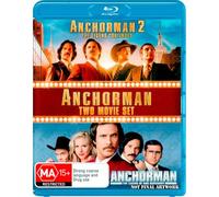 Anchorman 1 & 2 – Blu-ray 3 disques – Édition Australie (Import)