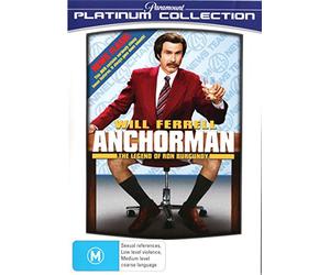 Anchorman : Legend of Ron Burgundy | Will Ferrell, Christina Applegate | Importation de la région 2 & 4 - Australie