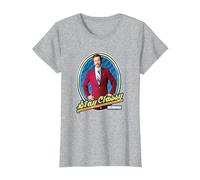 Anchorman Ron Burgundy Stay Classy Framed Portrait T-Shirt, Femme, Gris Chiné, XS