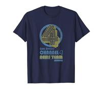 Anchorman San Diego Channel 4 News Team Logo T-Shirt