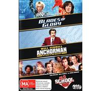 Anchorman The Legend of Ron Burgandy / Blades of Glory / Old School [Will Ferrell] [NON-UK Format / Region 4 Import - Australia]