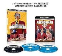 Anchorman : The Legend Of Ron Burgundy Blu-ray 4K Ultra HD