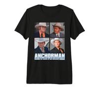 Anchorman: The Legend of Ron Burgundy Champ Kind Stack T-Shirt Haut de Gamme