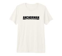 Anchorman: The Legend of Ron Burgundy Logo T-Shirt Haut de Gamme