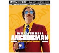 Anchorman: The Legend Of Ron Burgundy [Ultra Hd] With Blu-Ray, 4k Mastering, Ac-3/Dolby Digital, Digital Copy, Widescreen