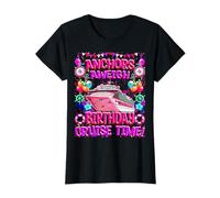 Anchors Aweigh T-shirt humoristique pour anniversaire Cruise Time T-Shirt
