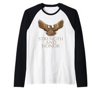 Ancien Aigle Romain Steampunk - Histoire Alternative de Rome Manche Raglan