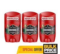 Ancien bâton déodorant épice au loup 48H protection contre les odeurs bois...