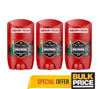 Ancien bâton déodorant épice au loup 48H protection contre les odeurs bois d'...