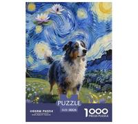 Ancien Chien Berger anglaisJigsaw Puzzle for Adults 1000pcs Age 12+ for Adults Challenge HighDifficulty Beautiful Decoration for Aduits Kids38x26cm/1000pcs