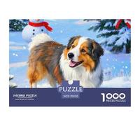 Ancien Chien Berger anglaisJigsaw Puzzles for Adults 1000 Piece Age 12+ for Adults Challenge HighDifficulty Beautiful Decoration Birthday Gifts70x50cm/1000pcs