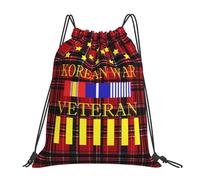 Ancien Combattant De La Guerre De Corée Unisexe Gym Sack Pliable Sac À Cordon Réglable Sac À Dos À Cordon Pour Gymnastique Natation Voyage