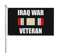Ancien Combattant De La Guerre D'Irak Décoration Bannière 90X150Cm Résistant Durable Bannière Cour Drapeaux Pour Intérieure Plage Chambres