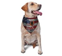 Ancien Combattant De L'Opération Tempête du Désert Bandana Chien Élégant Écharpe pour Chiot Réglables Mouchoirs pour Animal De Compagnie Chat Chiens