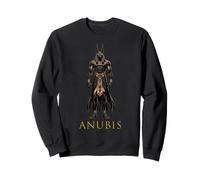 Ancien Dieu égyptien Pharaon Roi Anubis Sweatshirt