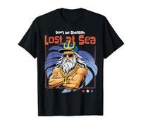 Ancien Dieu Grec Poséidon Ocean King avec Trident T-Shirt