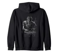Ancien Dieu Romain Jupiter Thunder Aigle Romain Mythologie Sweat à Capuche