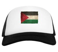 Ancien Drapeau de Palestine Casquette De Baseball Unisexe Blanche Et Noire Baseball Cap Unisex Black White