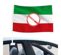 Ancien drapeau historique de l'Iran avec texte - Drapeau de l'Iran Lions et couronnes de soleil, ancienne bannière iranienne, ancien drapeau historique de l'Iran, drapeau à main pour fête, jardin, rue