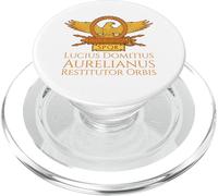 Ancien Empereur Romain Aurélien - Restituteur Orbis. SPQR Rome PopSockets PopGrip pour MagSafe