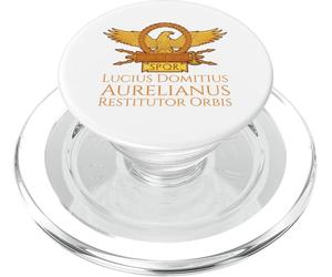 Ancien Empereur Romain Aurélien - Restituteur Orbis. SPQR Rome PopSockets PopGrip pour MagSafe