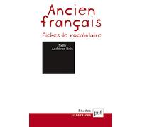 Ancien français. Fiches de vocabulaire