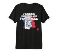 Ancien Française Militaire Spécial Force Française T-Shirt Haut de Gamme
