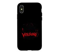 Ancien Guerrier Viking Volsung Rune Legend Coque pour iPhone X/XS