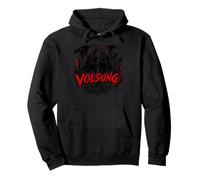 Ancien Guerrier Viking Volsung Rune Legend Sweat à Capuche