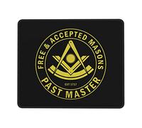 Ancien Maître F & Am Franc-Maçon Tapis De Souris Douce Tapis Souris Portable Mouse Pad pour Études Jeux Maison 25X30Cm