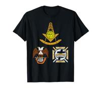 Ancien maître maçon, 32e Chevaliers Templiers écossais, Rite York, WD T-Shirt