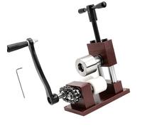 Ancien Manuel Presse Studio, Rose Red RUBBER SHAFT MODEL | Outil de mise en forme de bijoux avec manivelle pour redimensionner les tâches quotidiennes du réparateur