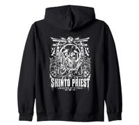 Ancien Prêtre Shinto Gardien des Rites Japon Sweat à Capuche