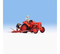 Ancien tracteur avec 2 personnages -HO-1/87-NOCH 16756