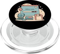 Ancien Web Offline Mode Pixel Nostalgie PopSockets PopGrip pour MagSafe