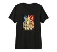 Ancienne Agriculture Ceres Déesse de la récolte Romaine T-Shirt Haut de Gamme