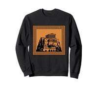 Ancienne Athènes Acropole Parthénon Histoire Grecque Classique Sweatshirt
