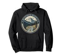 Ancienne Beartooth Highway US 212 Montana Road Sweat à Capuche