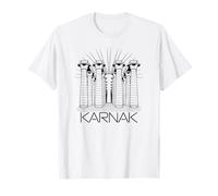Ancienne colonnes du Temple de Karnak, Architecture égyptienne Amusante T-Shirt