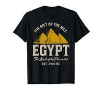 Ancienne Egypte Pyramides Vintage Pharaon Histoire Archéologie T-Shirt