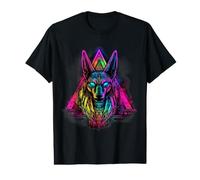 Ancienne Egypte Toutankhamon Anubis Pyramide Egypte Mythologie T-Shirt Graphique avec Valeur